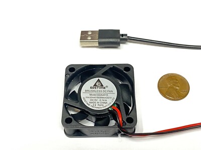 USB 5v fan 4015 small cooling 2pin computer 40mm x 15mm heatsink axial B29