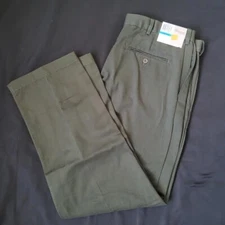 Men's Dockers' Premium Flat Front Golf Pants Green Size 36x32