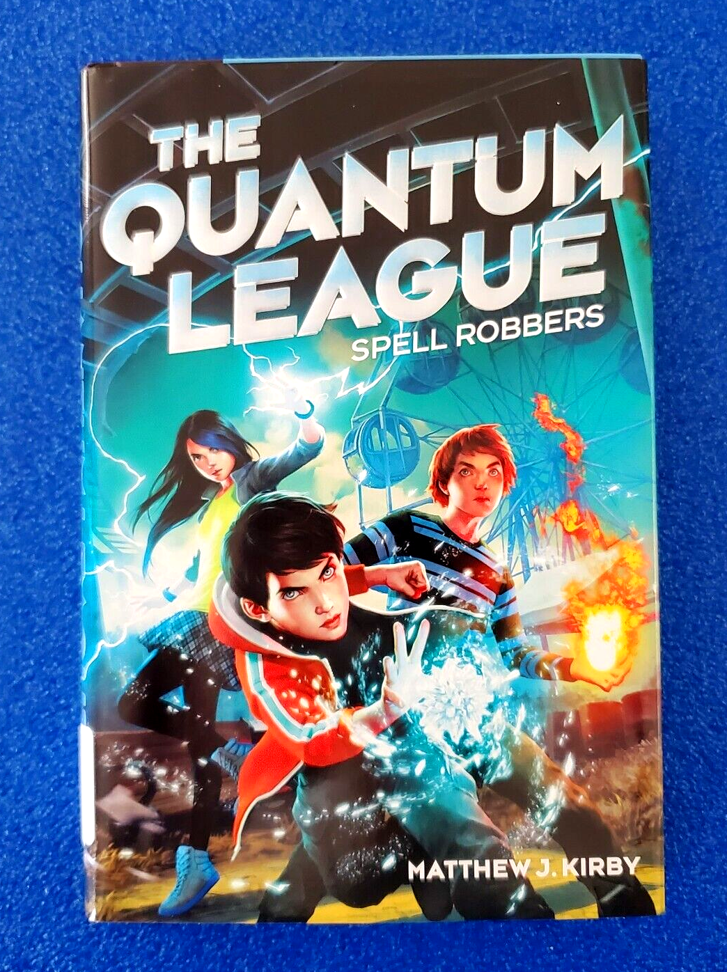 THE QUANTUM LEAGUE FANTASY ADVENTURE FICTION STORY HARDCOVER FREE SHIPPING