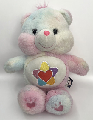 Care Bears Plush Toy Rainbow Colours True Heart Bear Pastel