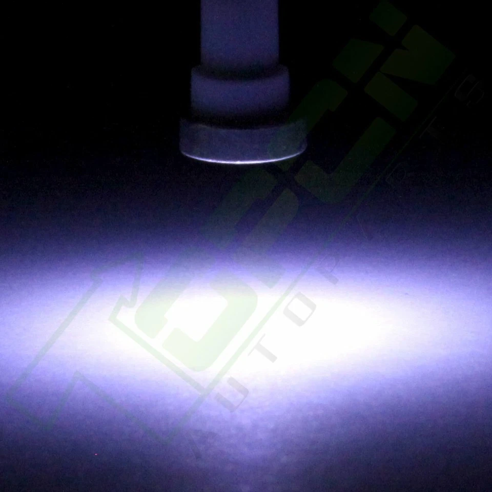 10x Instrument Cluster Speedometer LED Light Bulbs High Power White T5 For Ford - Imagem 4 de 4