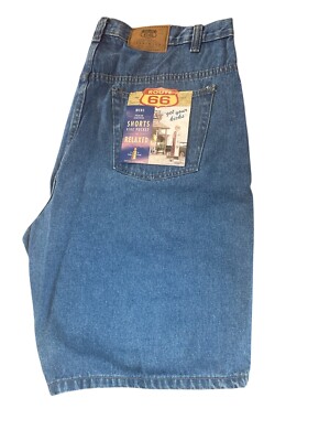 Vintage NOS Route 66 Relaxed Fit Jean Shorts Mens 46