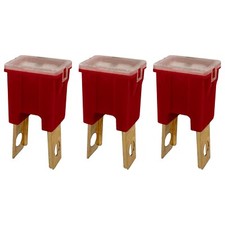 50A Straight Male Fuse Cartridge FLM PAL Auto Link for Car Truck RV SUV - 3 pk