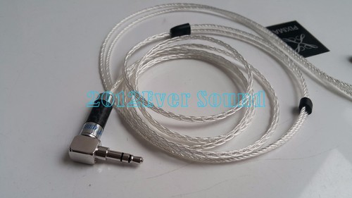 Hifi 3.5MM PLUG OCC silver cable for 