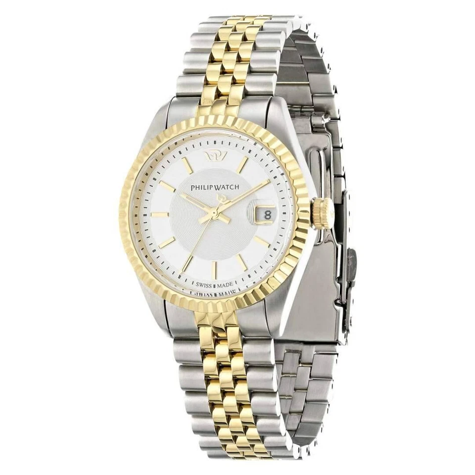 Orologio Philip Watch Caribe R8253107519 Watch Bicolore Oro Donna 31 mm Dorato - Immagine 2 di 2