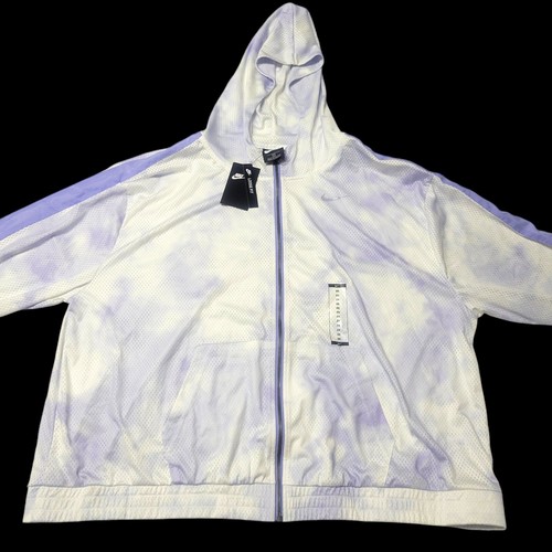 Nike Icon Jacket Athleisu Jacket Sportswear Tie Dye Mesh Plus Size Loose Fit XXL - Picture 4 of 7