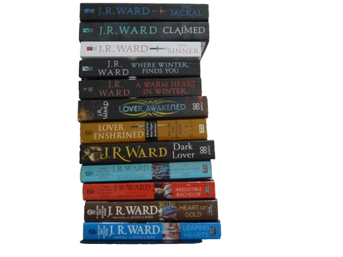 FOURTEEN (14) J.R. WARD paperbacks in various series and 4 as Jessica Bird - Afbeelding 1 van 6