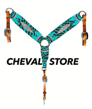 Cheval's Handmade Western Mohair Breast Collar for Horse Horse Equestrian