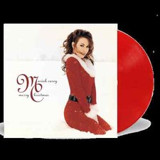 MARIAH CAREY MERRY CHRISTMAS VINYL NEW LIMITED RED LP ALL I WANT FOR XMAS IS YOU