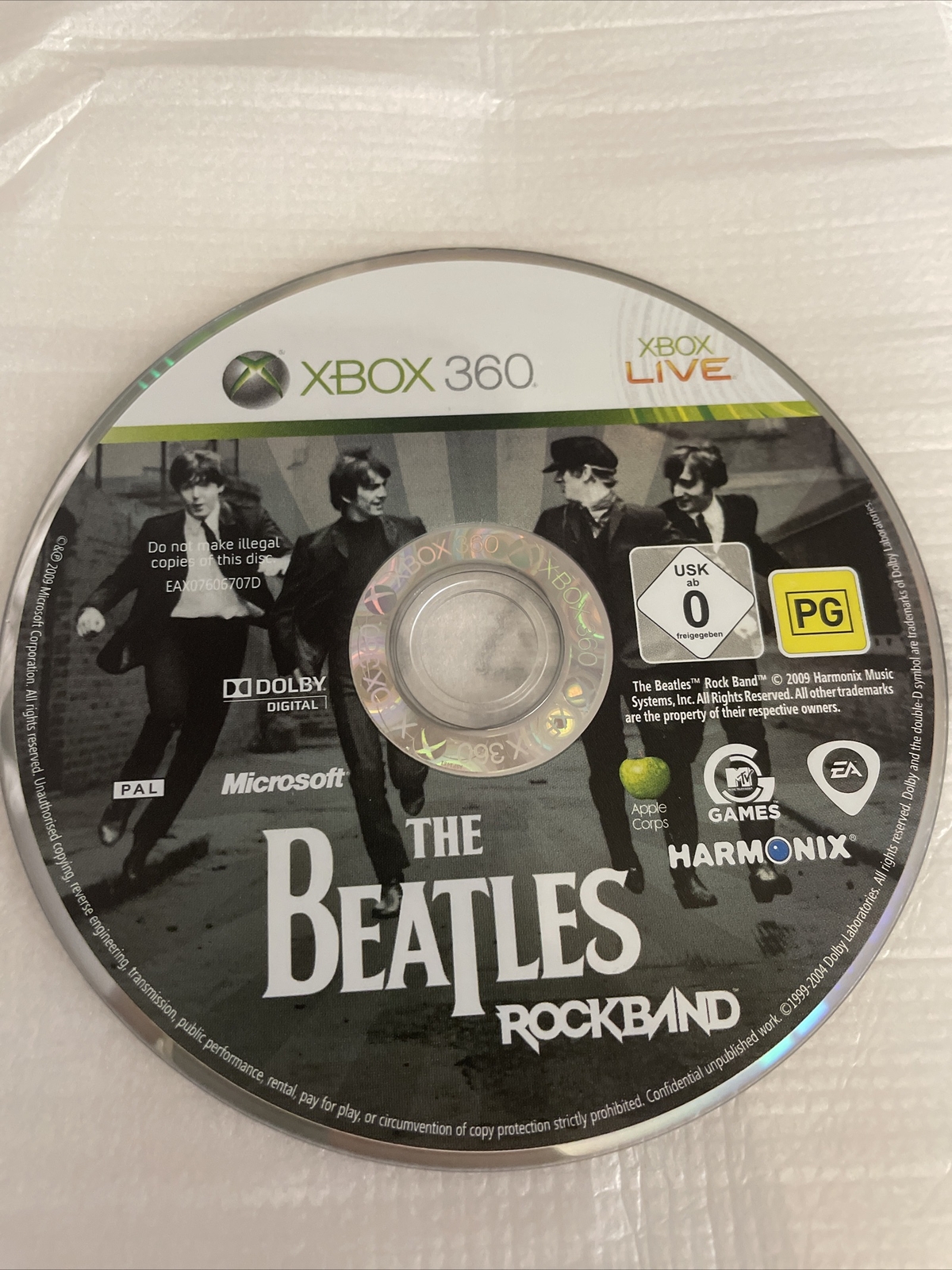 CD sans boîte the beatles rock band rockband XBOX 360 💿💿💿💿💿💿💿💿