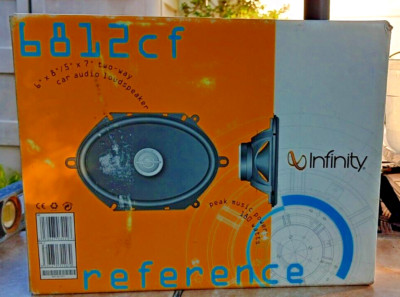Infinity Reference 6812cf 6'' x 8''/5'' x 7'' Two Way Car Audio Loudspeakers