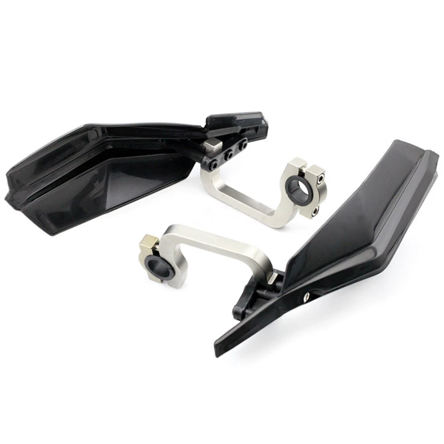 1 Par Universal 7/8" 22mm Motocicleta Dirt Bike Guardamanos Protector de Manos Foto 3 de 4