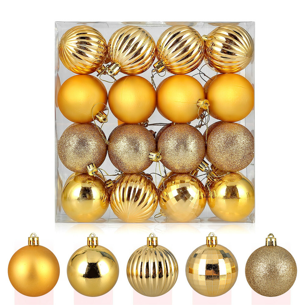 20200 Clear Plastic Christmas Balls Baubles Sphere Fillable Xmas Tree