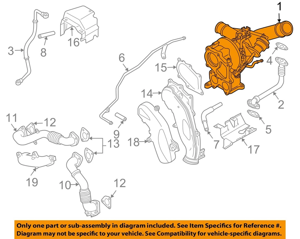 Used Supercharger fits: 2001 Chevrolet Silverado 2500 pickup 6.6 Grade C Foto 3 de 4