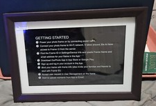 Dragon Touch Classic Digital Picture Frame - Brown, 10"