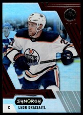 Leon Draisaitl 2020-21 Upper Deck Synergy Red Hockey #38 Edmonton Oilers
