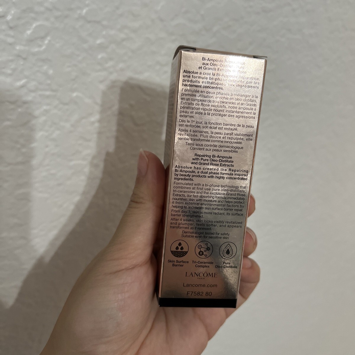 New in Box Lancome Absolue Bi-Ampoule Accelerate Skin