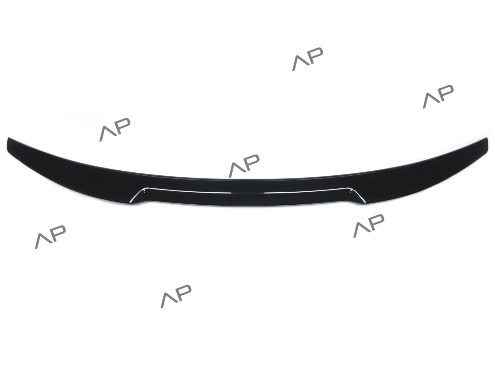 Schwarz Glanz Spoiler Spoilerlippe Heckspoiler für AUDI A3 8V Limo 