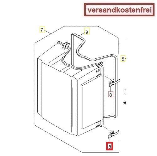 Ersatzteile für Buderus Gas Brennwerttherme GB 132 - Bild 12 von 16