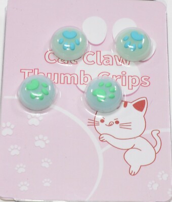 Cat Paw Silicone Caps For Nintendo Switch Joystick Analog Stick Thumb Grip 4 Pcs