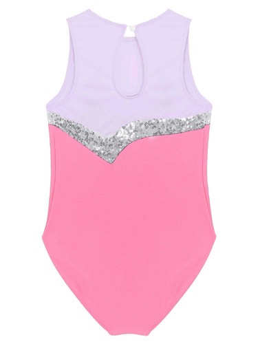 Kids Girls Swimwear Swimming Bathing Suit Holiday Bodysuit Shiny Swimsuit Beach - Picture 53 of 54