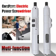 DC 3.6V Mini Lithium Cordless Electric Power Screwdriver Tool With USB Charger