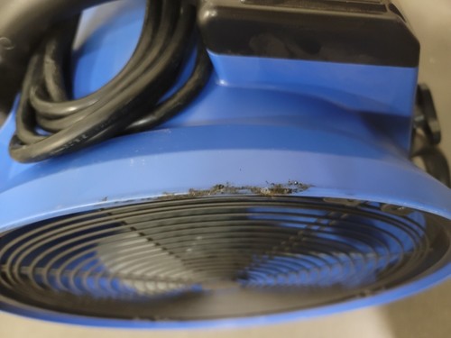 XPOWER X-35AR Professional Heat Resistant Axial Fan for Heated Environments - Picture 5 of 6