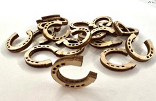 Hufeisen Pferd Glücksbringer Kartengestaltung Basteln Streudeko Tischdeko Holz