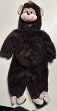 Baby Boys Koala Kids plush brown monkey Halloween costume size 6 months