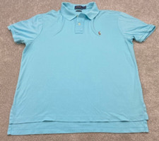 Polo by Ralph Lauren Polo Shirt Men's XL Short Sleeve Classic Fit Blue Cotton