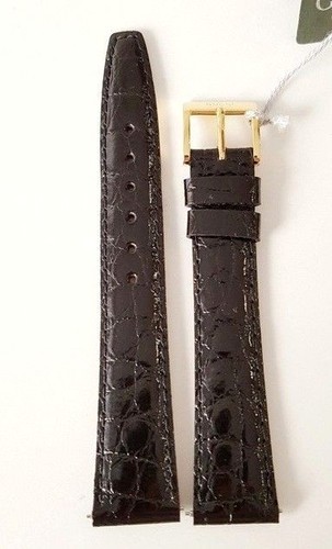 CINTURINO PER OROLOGIO GUCCI 17 mm NUOVO ORIGINALE PELLE STRAP 12 | eBay