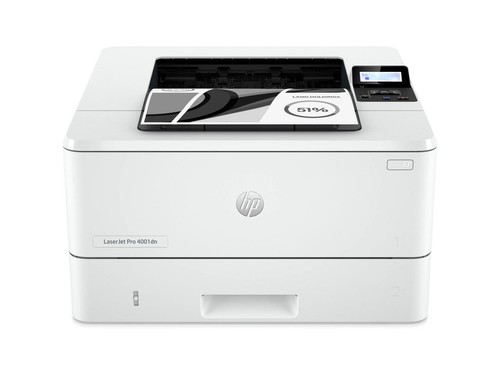 HP LaserJet Pro 4001dn Laser Printer, Black And White Mobile Print Up to 80,000 - Picture 2 of 5