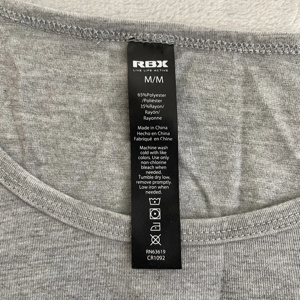 Conjunto RBX Activewear Mujer Medio Rosa Gris Bolsillo Elástico Foto 3 de 4