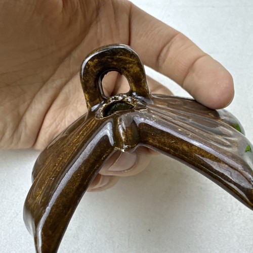 Lot of 11 Vintage Ceramic Butterfly Decor Napkin Ring? Shower Hook Cover? - Picture 15 of 22