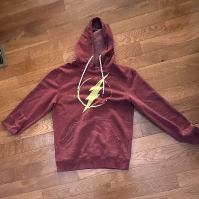 DC The Flash Graphic Logo Pullover Hoodie S
