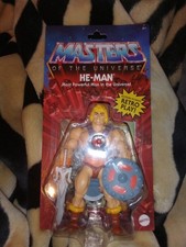 Mattel Masters of the Universe Origins Deviated Wave 29 He-Man 6 Figure In Hand