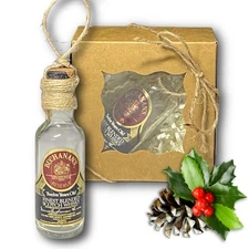 Buchanan's Reserve Twelve Years Old Scotch Artisan Vintage Glass Bottle Ornament