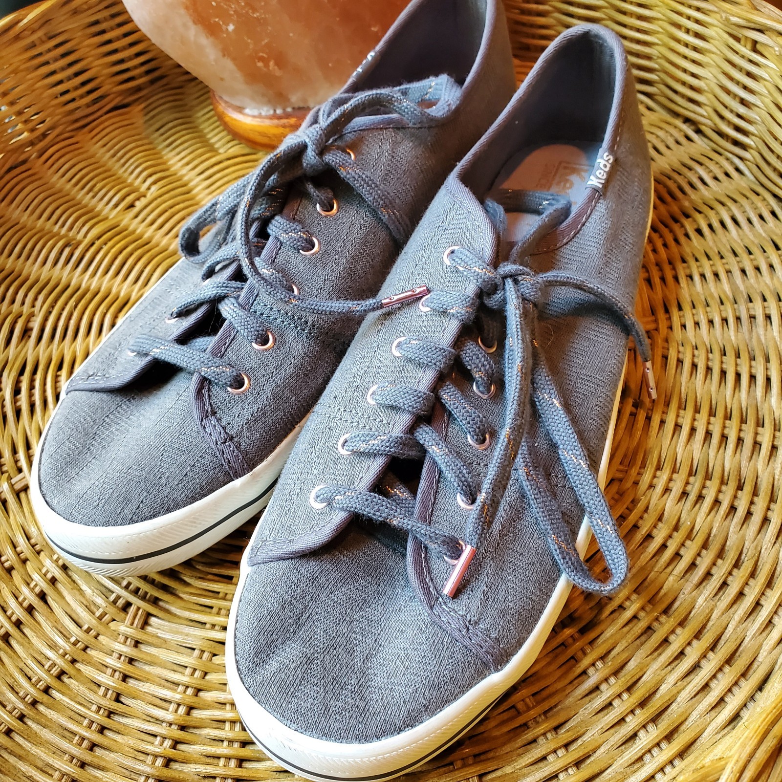 SAOLA KEDS Scarpe Sneakers Donna Taglia 9 5 Basse Dream Foam Suola Colore Grigio