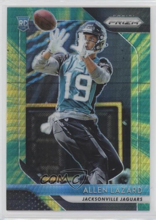 2018 Panini Prizm Rookie Hyper Prizm 44/275 Allen Lazard #294 1by8