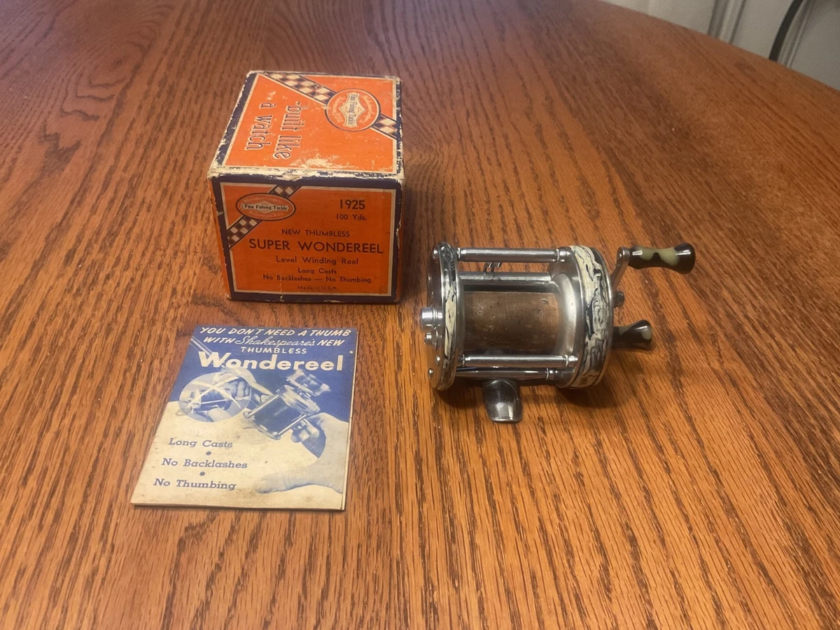 Shakespeare Wondereel In Vintage Casting Fishing Reels for sale - eBay