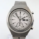 Seiko  Helmet Chronograph 6139-7100 Automatic Day Date Steel Vintage Watch 1970s