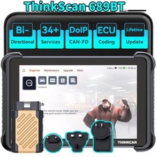 Thinkscan 689bt Obd2 Car Diagnostic Scanner Tpms Abs Dpf Epb Sas Srs Canfd Doip