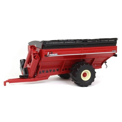 Spec Cast 1/64 Parker 1154 Red Grain Cart on Flotation Tires UBC-050