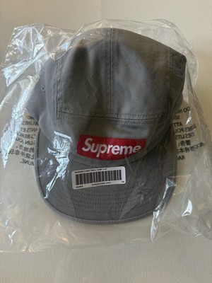 Supreme Washed Chino Twill Camp Cap Grey SS26 New | eBay