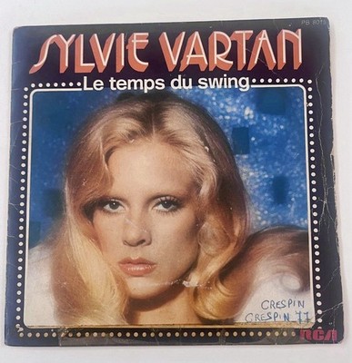 Sylvie Vartan Le temps du swing / Dieu danke 45T RCA Victor PB 8015 Frankreich