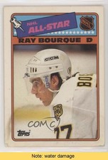 1988-89 Topps All-Star Stickers Ray Bourque #5 HOF READ 0o63