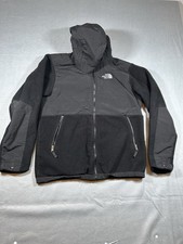 The North Face DENALI BOYS Extra Large Fleece Zip Jacket Black 18/20 with hood