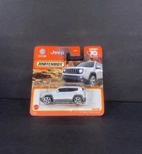 Matchbox - 2023 Mainline 40/100 '19 Jeep Renegade - Pearl White