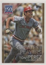 2019 Topps Greatest Players Gold 3/50 Tony Perez Tony Pérez #GP-32 HOF 9cf