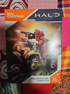 Halo Mega Construx FMM89 UNSC Woodland Gungoose New in Box